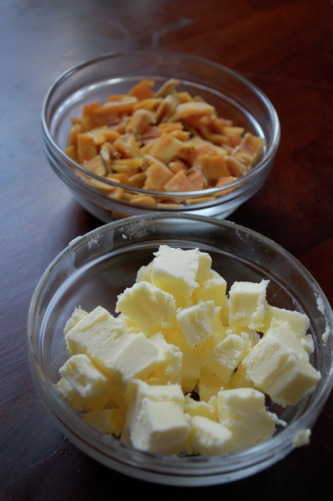 Mango and Chopped Butter